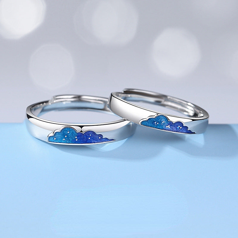 Matching Fire and Water Couple Bracelets Set Birthday Gift – Loforay