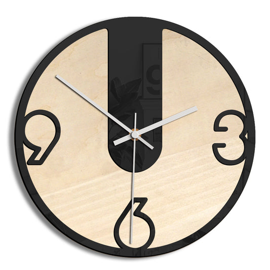 Modern Noiseless Wall Décor Clock for Home