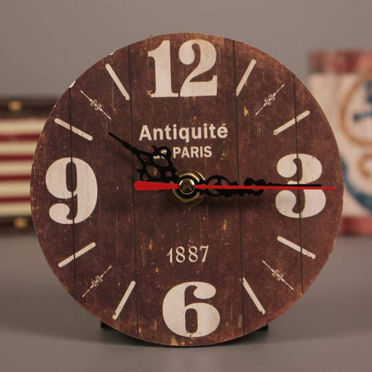 European Style Vintage Home Decoration Table Clock