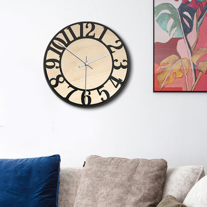 Acrylic Analogue Wall Décor Clock for Home