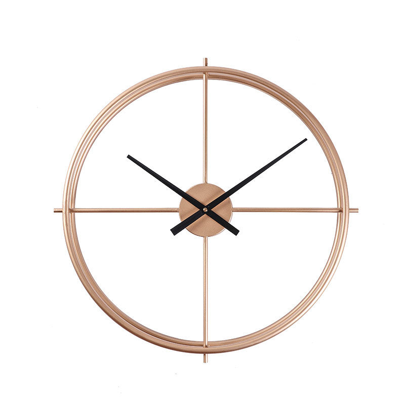 Nordic Minimalist Large Silent Wall Clock 20 Inches