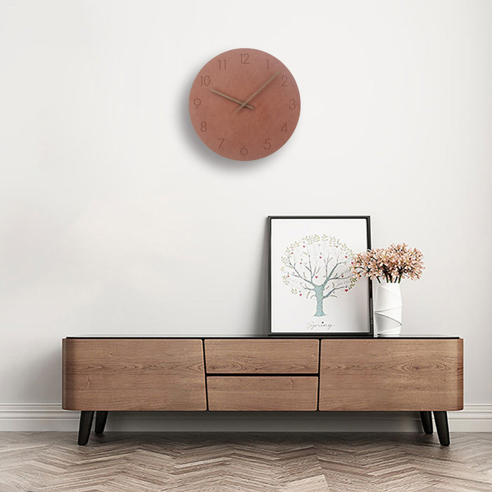 Nordic Minimalist Simple Wall Clock 29cm – Loforay