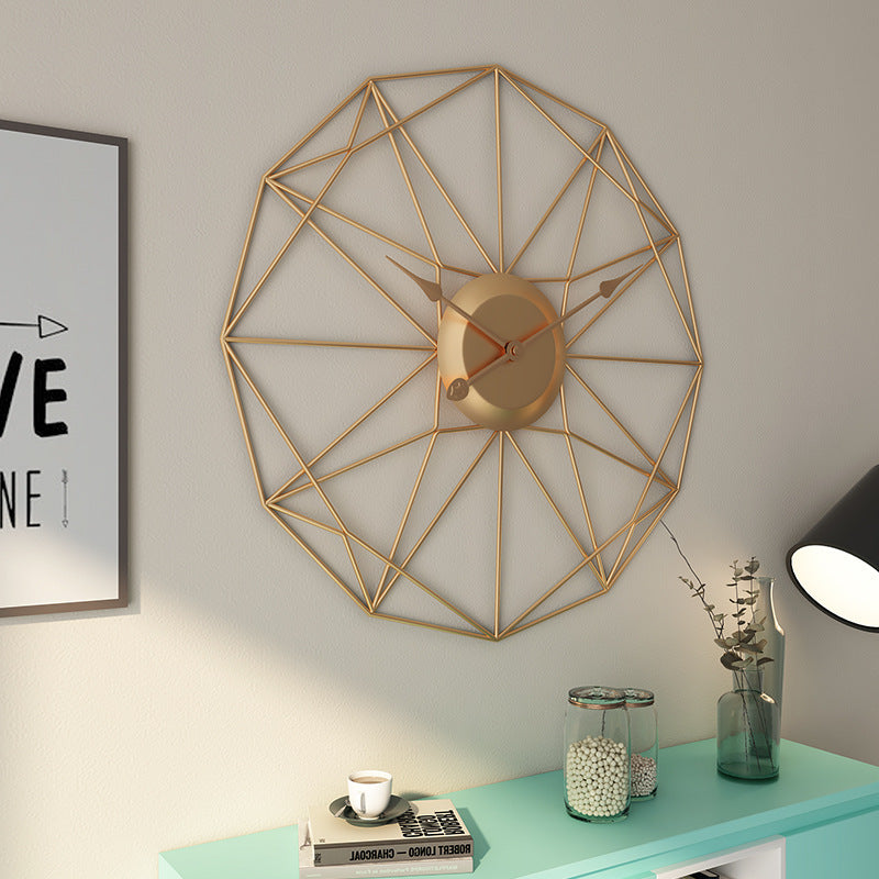 Modern Wall Decorative Clock for Livingroom 20 Inches