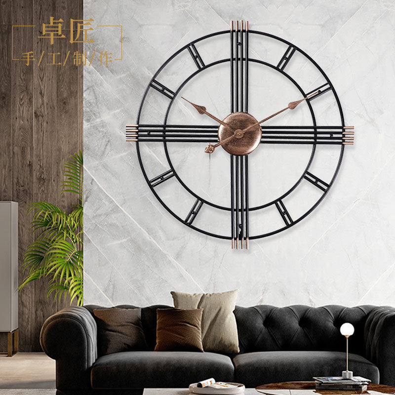 Vintage Wall Decoration Clock for Livingroom 20 Inches