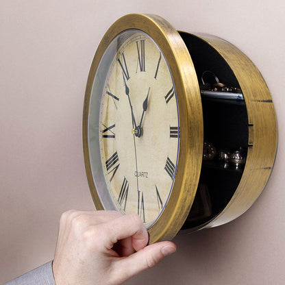 Hidden Secret Safe Wall Decoration Clock