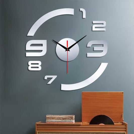 3D Sticker DIY Creative Wall Clock