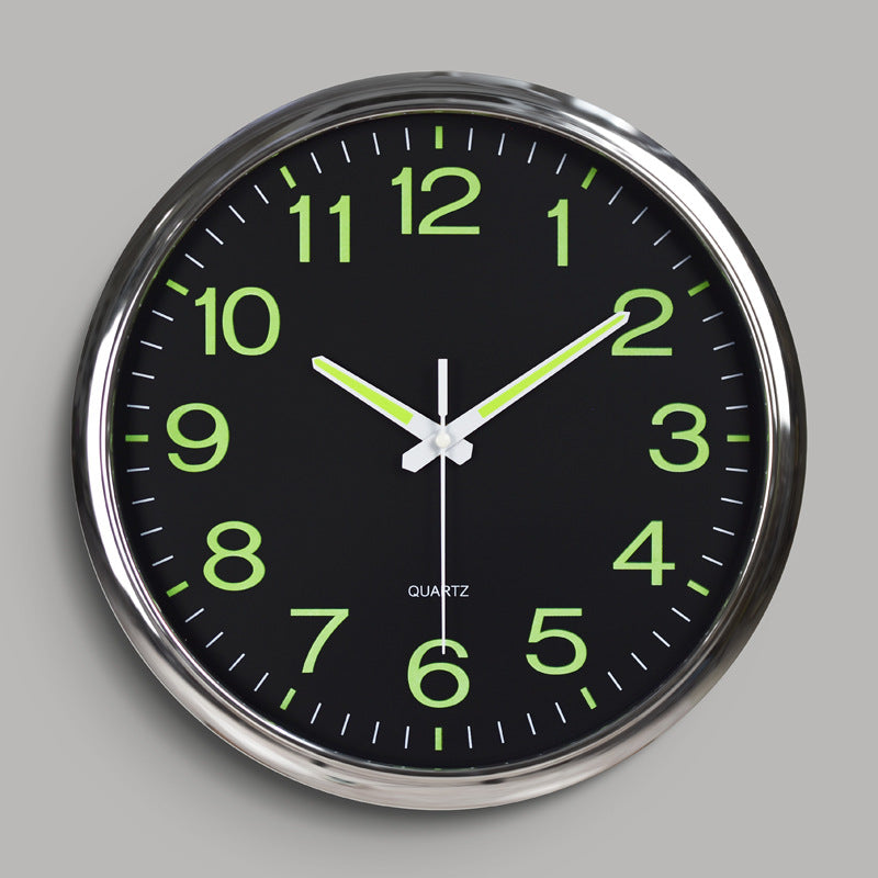 Luminous Classroom Silent Wall Clock 12 Inches