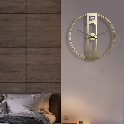 Modern Minimalistic Wall Clock for Livingroom 20 Inches