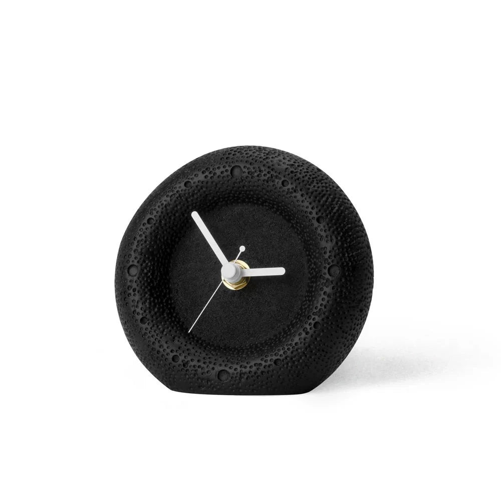 Nordic Sandstone Minimalist Desktop Silent Clock