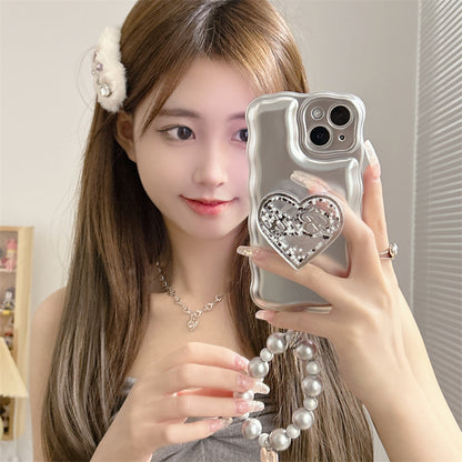 Heart Air Cushion Protective Cover for iPhone 11 to 14 Plus Loforay.com
