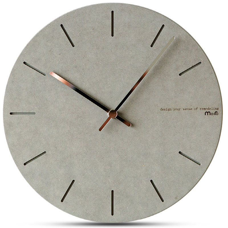 Minimalistic Simple Silent Wall Decoration Clock