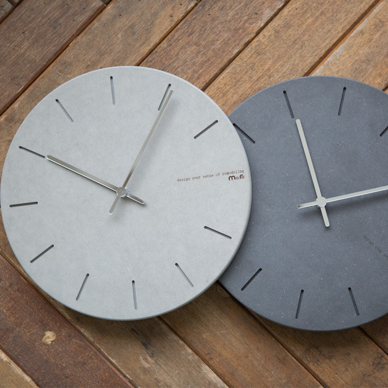 Minimalistic Simple Silent Wall Decoration Clock