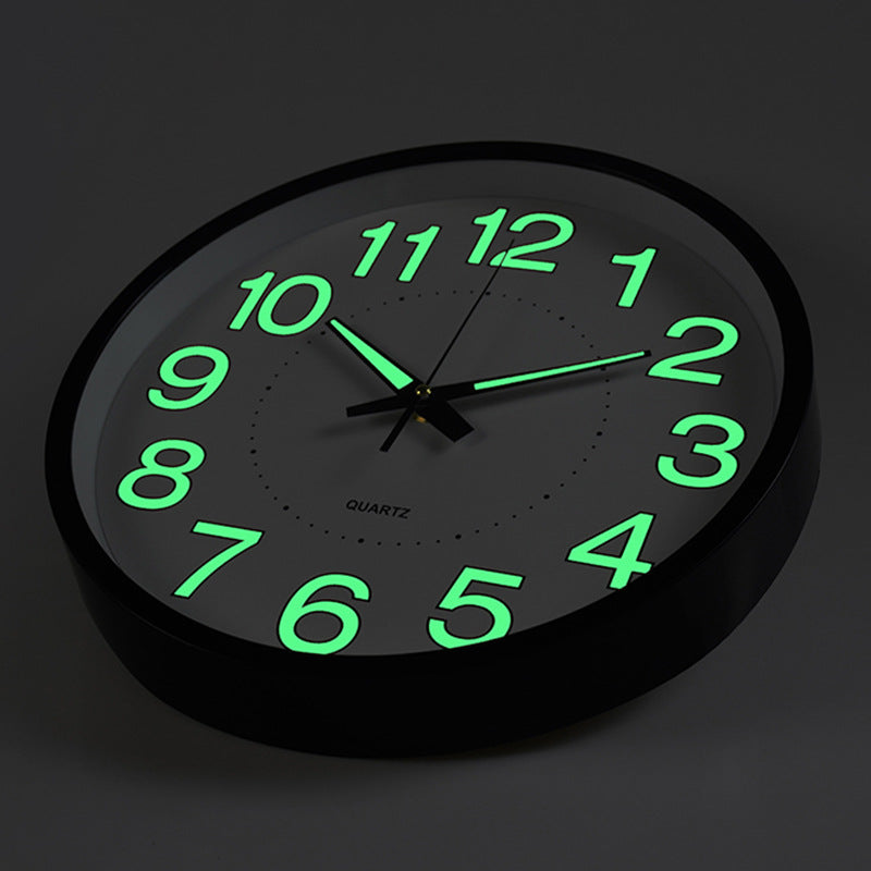 Luminous Classroom Silent Wall Clock 12 Inches