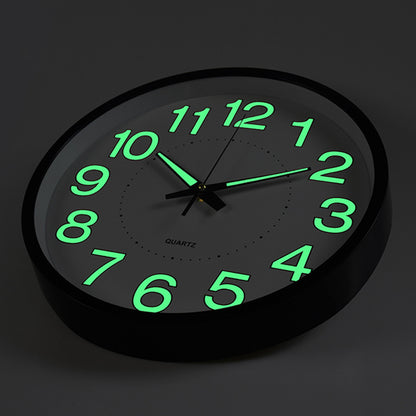 Luminous Classroom Silent Wall Clock 12 Inches