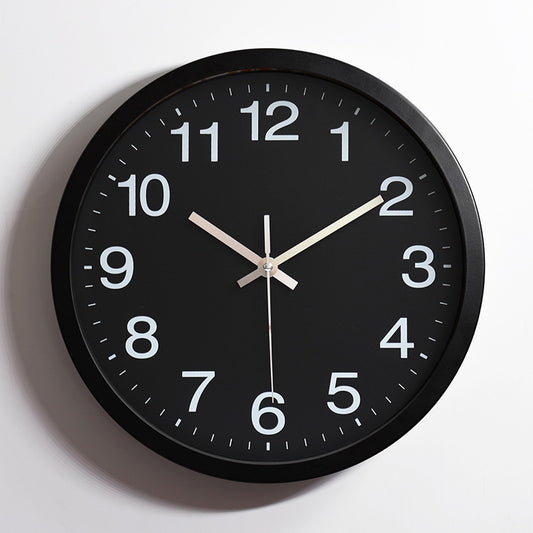 Simple Classroom Silent Wall Clock 12 Inches