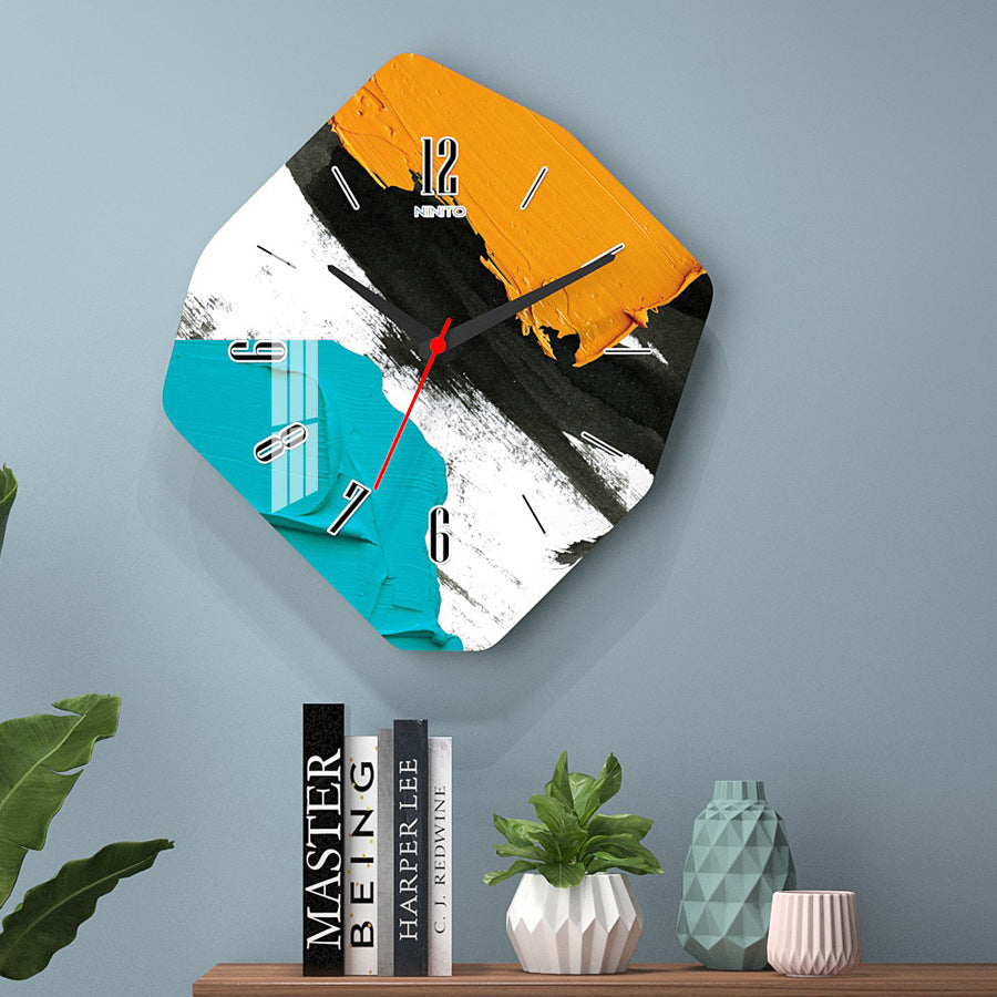 Nordic Modern Style Silent Wall Clock