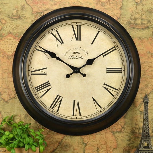 Loforay™ 3D Vintage Nordic Silent Wall Clock