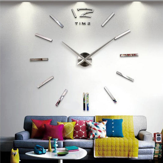 3D Sticker Innovative DIY Wall Clock