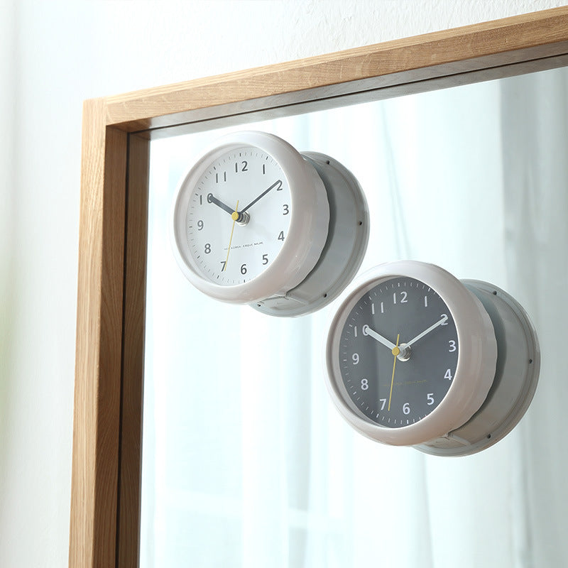 Mirror and Refrigerator Sticking Wall Décor Clock