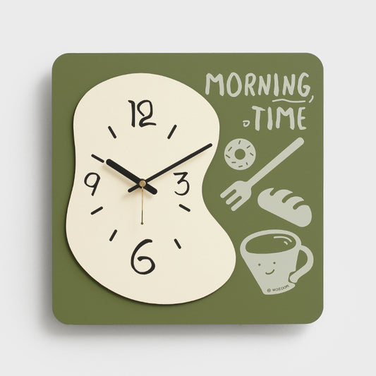 Creative Style Kitchen Wall Décor Silent Clock