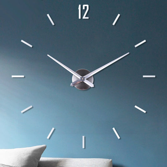 Luminous DIY Sticker Silent Wall Clock