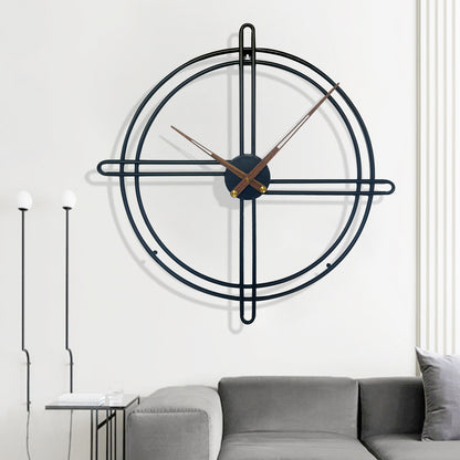 Nordic Decorative Big Wall Clock for Livingroom 23 Inches