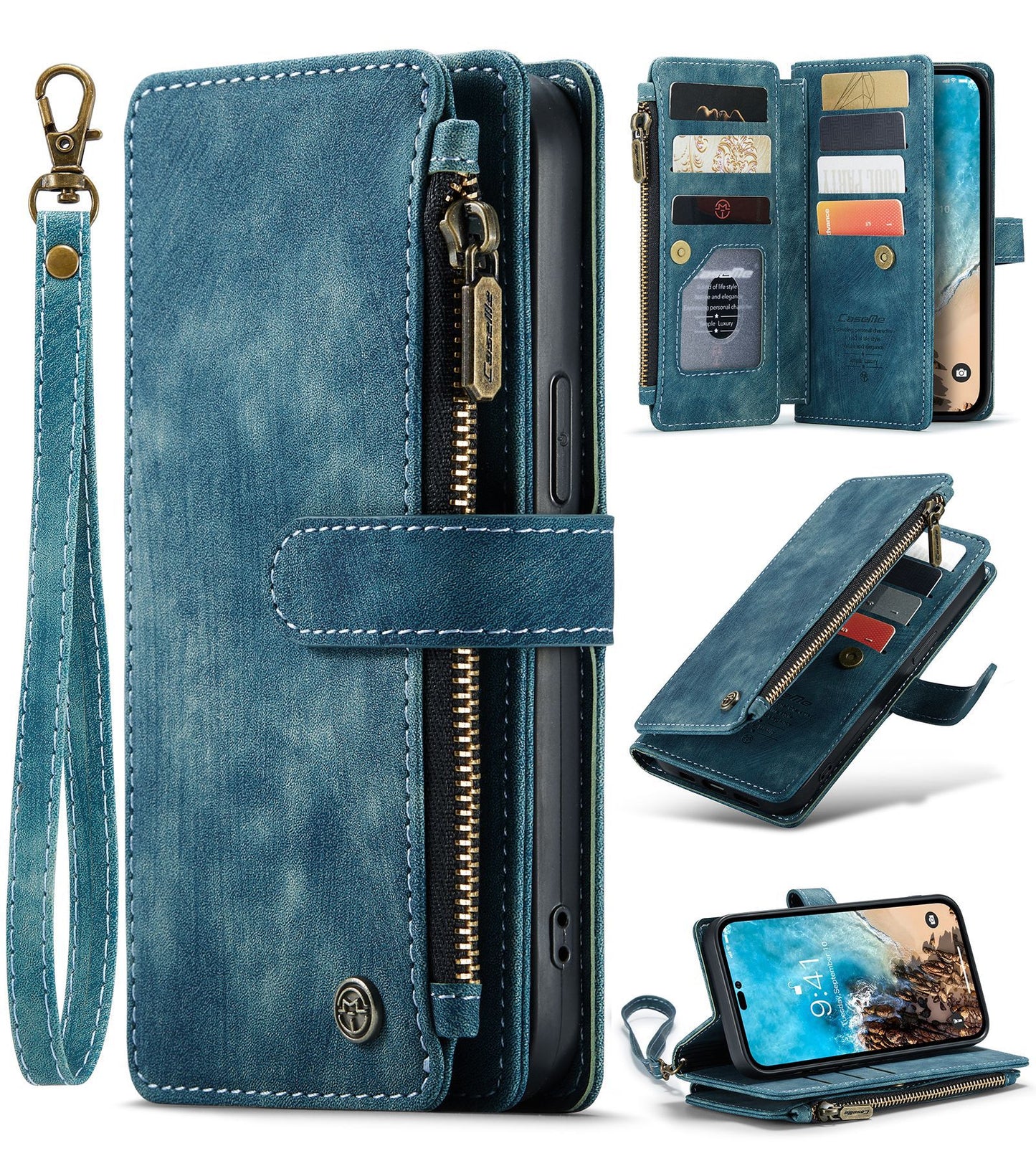 Protective Leather Case and Wallet for iPhone
