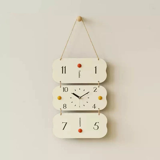 Minimalist Hanging Wall Décor Silent Clock