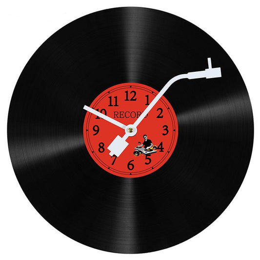 Vintage Lp Recorder Style Wall Clock