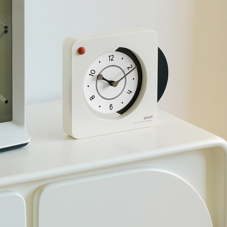 Creative Modern Table Clock for Living Room Non-ticking – Loforay