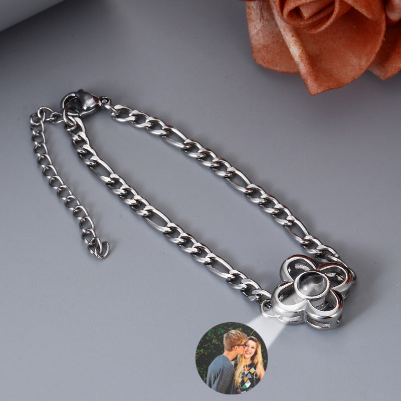 Personalized Photo Projection Bracelet Jewelry