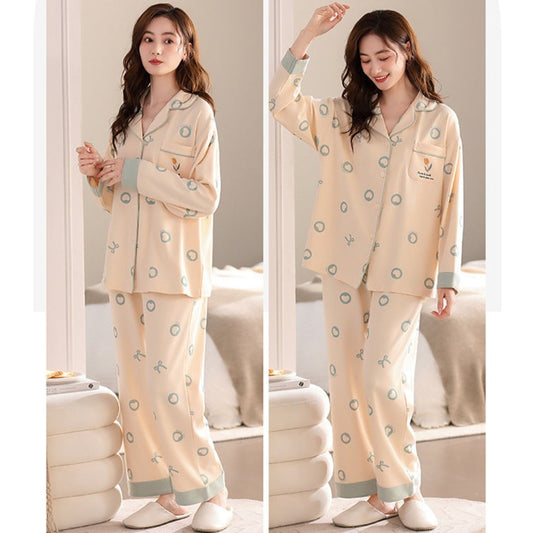 Women's Best Long Pyjamas Set 100% Cotton