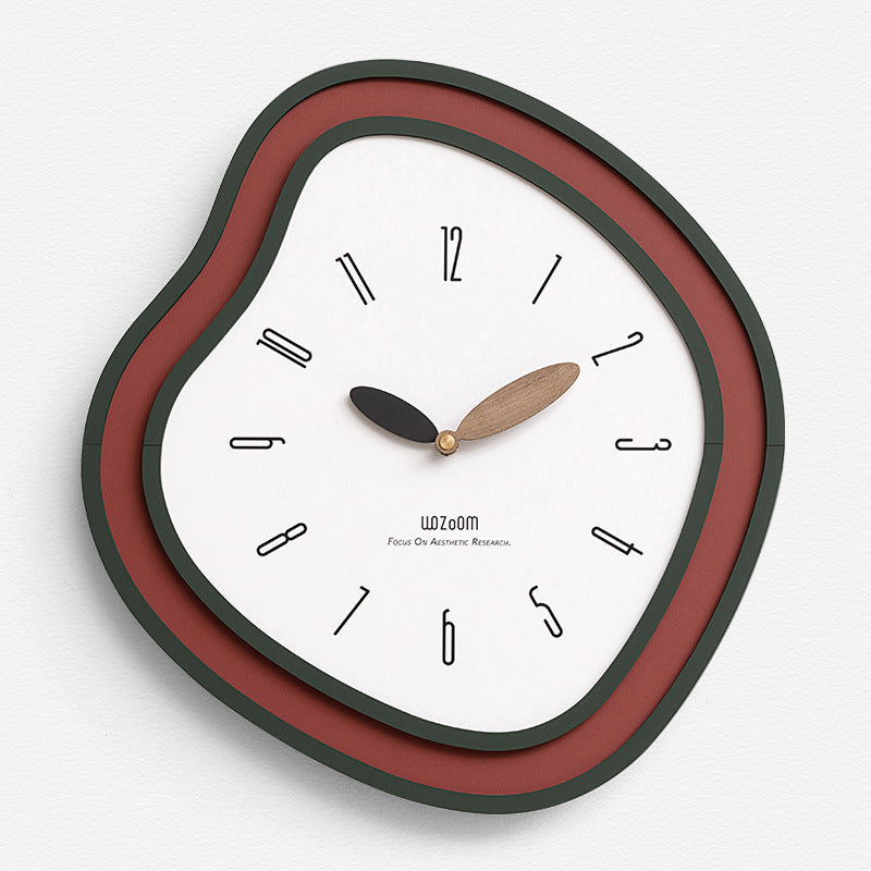 Modern Irregular Wall Clock for Living Room