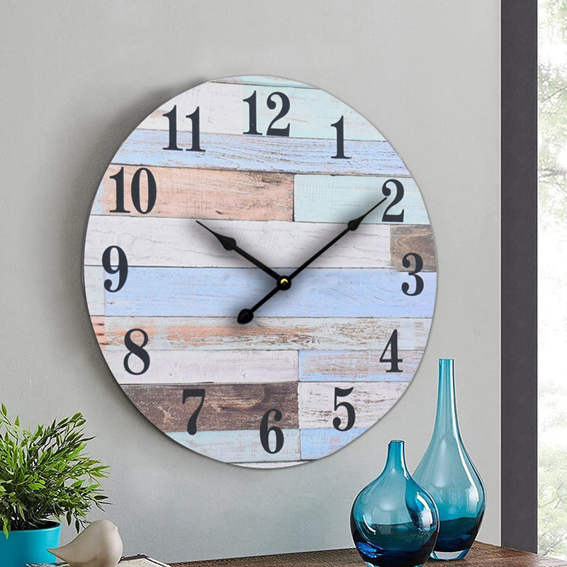 Retro Vintage Style Silent Wall Clock 16 Inches