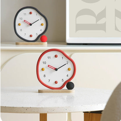 Creative Home Decoration Table Clock for TV Lounge 8 Inches