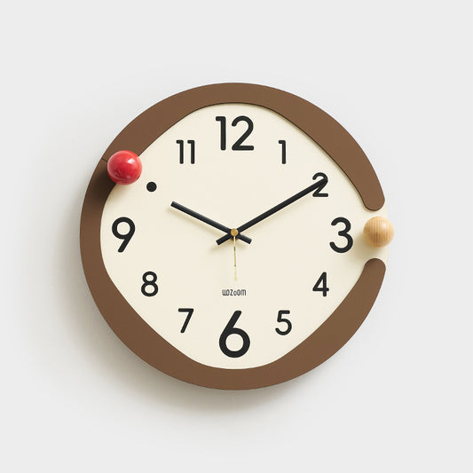 Minimalistic Nordic Wall Décor Silent Clock