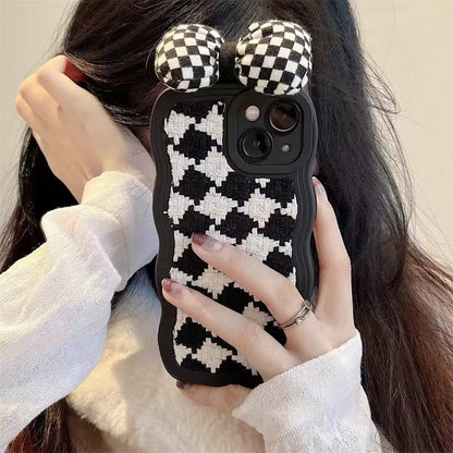 Cute Feminine Protective iPhone Cover for iPhone 11 to 14 Plus Loforay.com