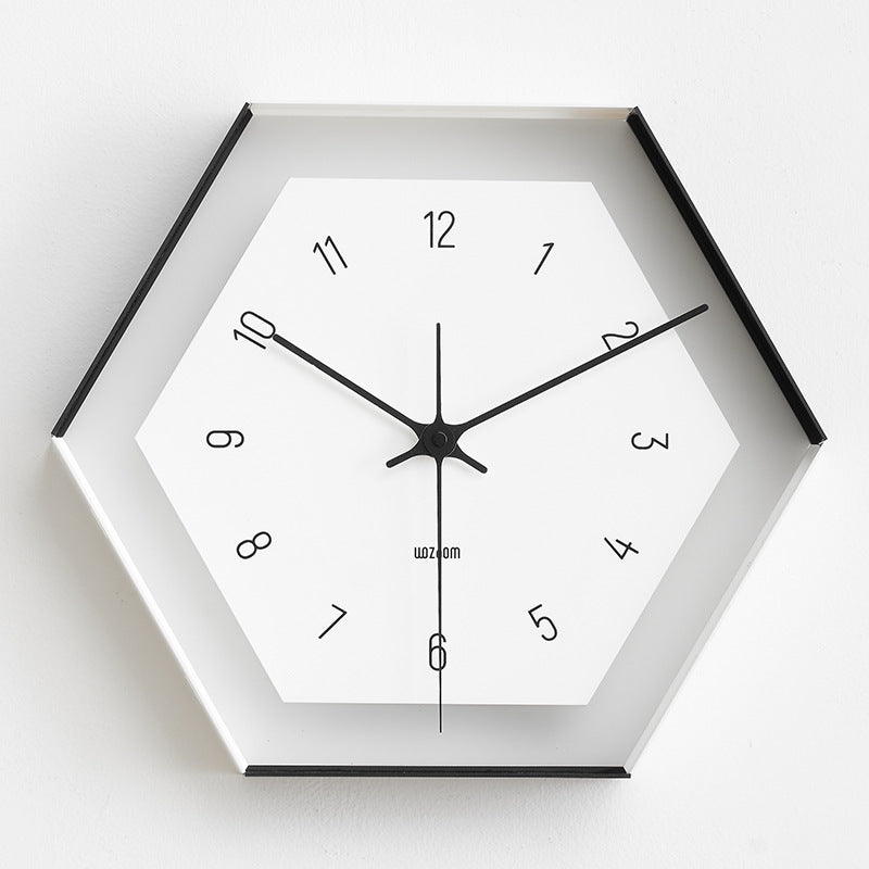 Unique Nordic Wall Décor Clock for Living Room