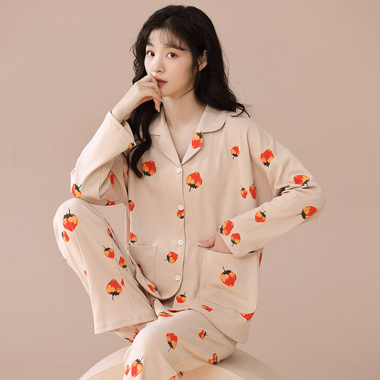 Cute Pyjamas PJs for Women 2-Piece Set 100% Cotton