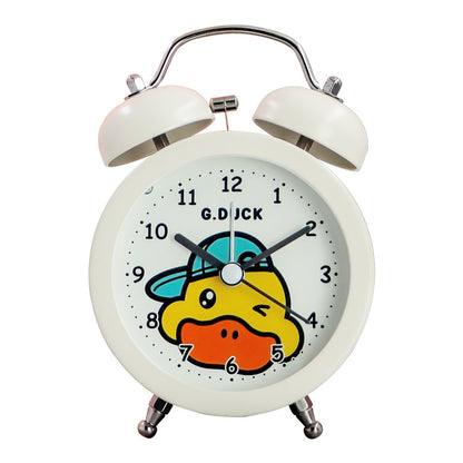 Cute Duck Bedside Table Clock for Kids Bedroom