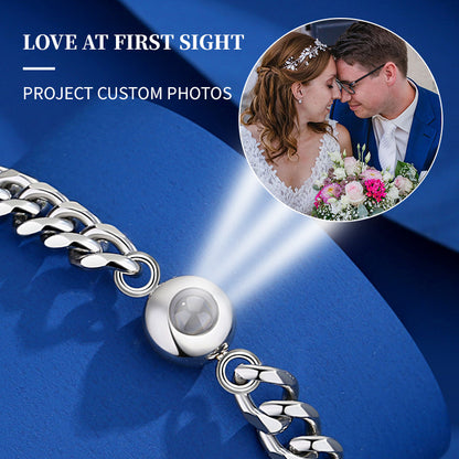 Custom Photo Projection Bracelet Jewelry