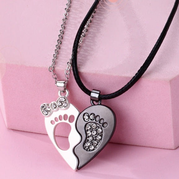 Half Heart Friendship Necklaces Gift Set for 2