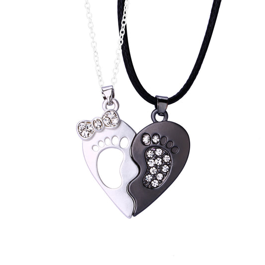 Half Heart Friendship Necklaces Gift Set for 2