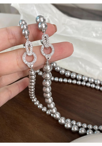 Classic Round Pearl Women Necklace