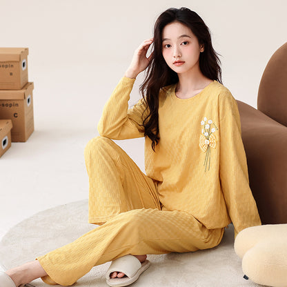 2-Piece Women Summer Pyjamas Set 100% Pure Cotton