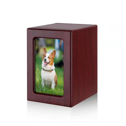 Pet Memorial Gift Dog Loss Gift Custom Photo Urn Cremation