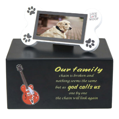 Pet Memorial Photo Frame Gift Custom Urn Keepsake Gift