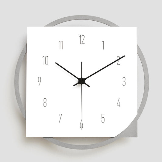 Unique Battery Operated Wall Clock for Living Room