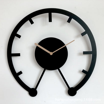 Decorative Modern Wall Clock for Livingroom 12 Inches