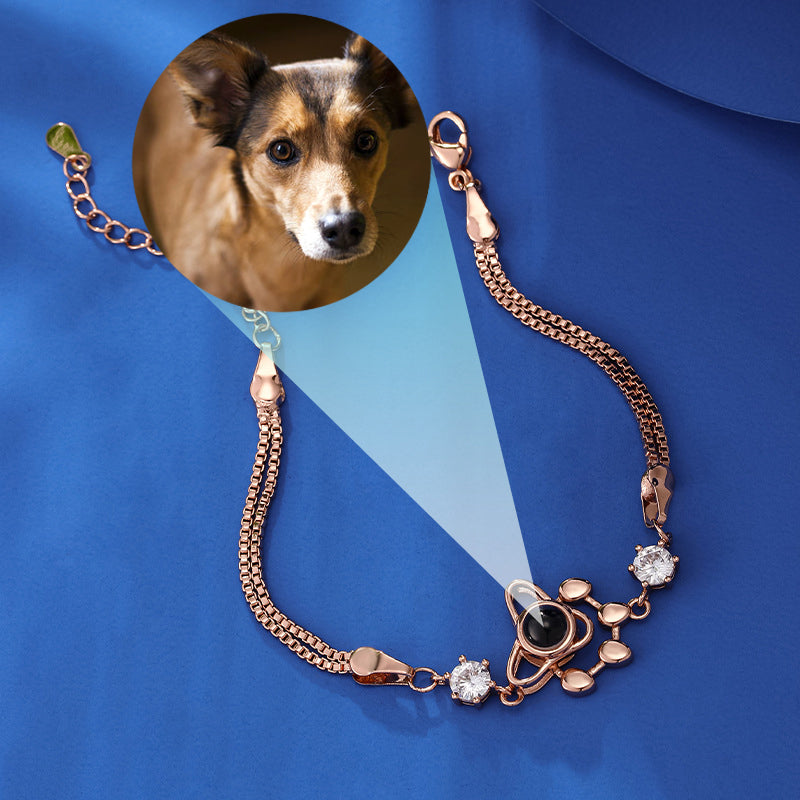 Photo Projection Pet Memorial Bracelet